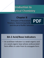 Skoog CH 8 Principles of Neutralization Titrations