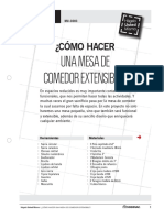 Mu-Co03 - Como Hacer Una Mesa de Comedor Extensible PDF