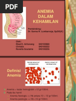 Anemia Dalam Kehamilan