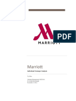 Marriott: Individual Strategic Analysis