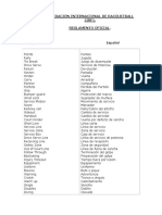 Reglamento Racquetball Irf PDF