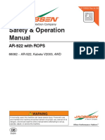 Safety and Operation Manual 68082