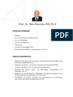 Moty Benyakar - Curriculum Vitae PDF