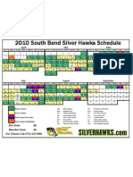 2010 Schedule Final