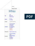 Infosys Technologies Limited