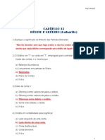 Contabilidade Geral I Cap 13 - Gabarito - Debito Credito