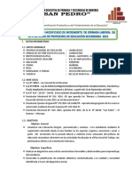 Plan Horas Adicionales I.E. 10168