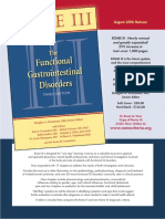 2006 ROME III. The Functional Gastrointestinal Disorders. GASTROENTEROLOGY