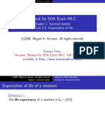 Manual For SOA Exam MLC.