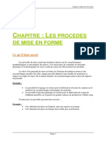 Etude Des Procedes PDF