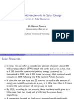 ENGE804 Advancements in Solar Energy