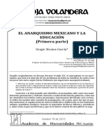 El Anarquismo Mexicano y La Educación