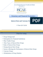 Monetary and Financial Economics: Interest Rate and Currency Swaps