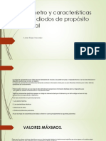 Parámetro y Características de Los Diodos de Propósito