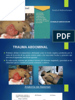 Trauma de Abdomen Resumen