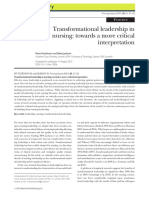 Transformational Leadership in Nursing PDF