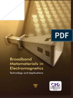 Broadband Metamaterials in Electromagnetics