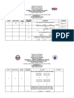 Quarter 3 Consolidation Report On Valid Test Item