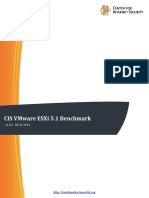 CIS VMware ESXi 5.1 Benchmark v1.0.1