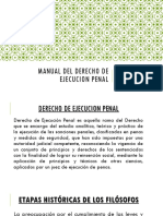 ¿Manual Del Derecho de Ejecucion Penal