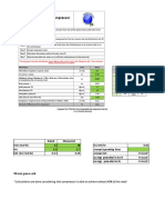 Tool For Compressed Air Calculations