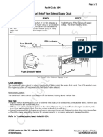 Fault Code 254