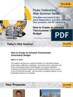 Infrared Thermometer Uncertainty Budget - Frank Liebmann, 2018-03-14