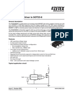 ZXGD3003E6 5A (Peak) Gate Driver in SOT23-6: General Description