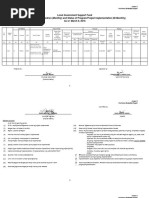 Annex E Pro-Forma Monthly Report March 9 2018