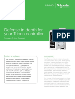 Defense in Depth For Your Tricon Controller: Triconex Tofino Firewall