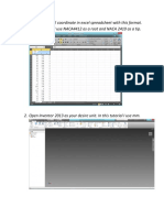 Generate Airfoil Coordinate in Excel Spreadsheet With This Format. in This Tutorial I Use NACA4412 As A Root and NACA 2410 As A Tip