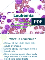 Leukemia: Dr. Isbandiyah SPPD Bag. Ilmu Penyakit Dalam Umm Malang