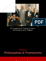 Dr. Feigenbaum, Dr. Deming, Dr. Juran, Jim Harrington and Dr. Taguchi