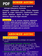 Abdómen Agudo 1