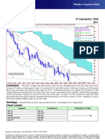 Technical Analysis 15 September 2010 JPY: Comment