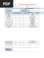 Formato Inspección Diaria de Montacargas