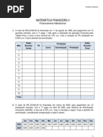 A Exercicios Lista Habitacional