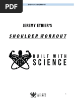 Shoulder Workout PDF Builtwithscience - Com .01 PDF