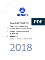 Curso Curriculum Senati