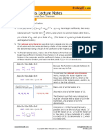 Presenting The Rational Zero Theorem: FX Ax Ax Axa P Q A A A A