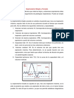 Espirometría Simple y Forzada