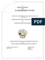 A Project Report On School Management System