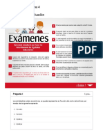 Evaluación Examen Parcial - Semana 4