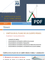 Cinética en El Plano de Un Cuerpo Rígido - FA