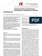 Probiotic Bacteria Change - Induced Gene Expression in Cultured Colonocytes: Implications in Intestinal Pathophysiology