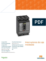 Interruptores de Caja Moldeada