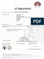 ISO TS 16949 Certificate Mexico