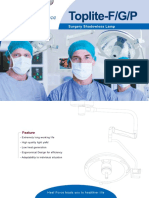 Brochure Surgical Lamps Toplite-F Series en