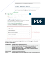 UHRS Guidelines: Related Question Problems: Warning