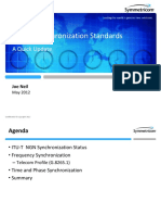 Packet Synchronization Standards: A Quick Update